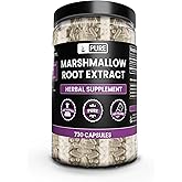 PURE ORIGINAL INGREDIENTS Marshmallow Root (730 Capsules) No Magnesium or Rice Fillers, Always Pure, Lab Verified
