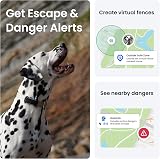 Tractive Smart Dog Tracker 2025 Edition Real-time GPS Vitals Black view 4