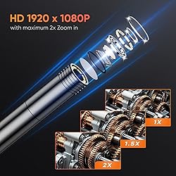 Endoscope Camera with Light and Photo Video