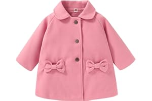 SWNONE Baby Coats Fall Winter Kid Baby Girl Cloak Button Jacket Clothes Baby Outwear Clothes