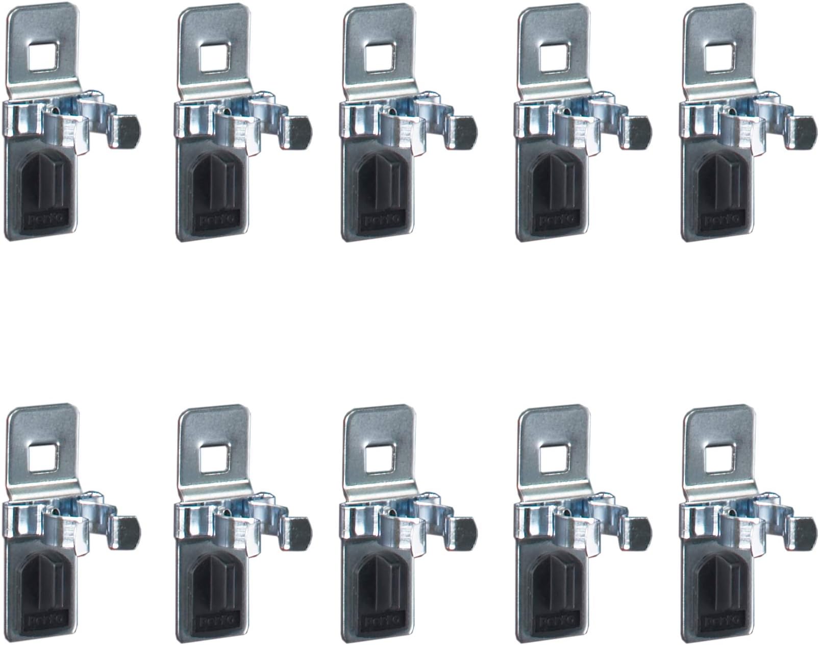 Pack of 10 Single Spring Clips 25mm dia