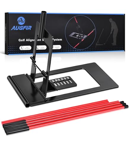 Amazon.com : XVIC Aiming View : Portable Golf Alignment Training