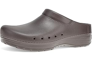 Dansko Kane Slip-On Mule Clog for Women - Lightweight Cushioned Comfort and Removable EVA Footbed with Arch Support - Easy Clean Uppers