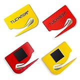 4 Pk Magnetic Letter Opener Envelope Opener, Mail