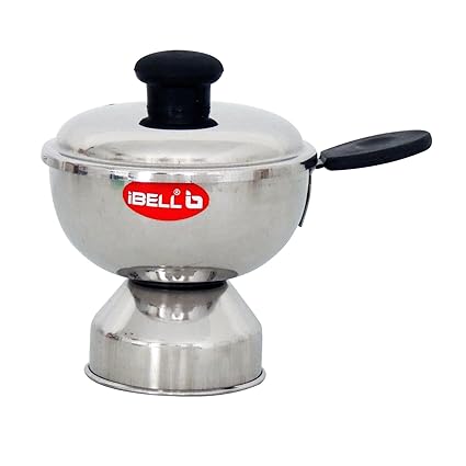 iBELL Chiratta Puttu Maker Stainless Steel Use with Pressure Cooker