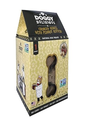 doggy delirious peanut butter bones