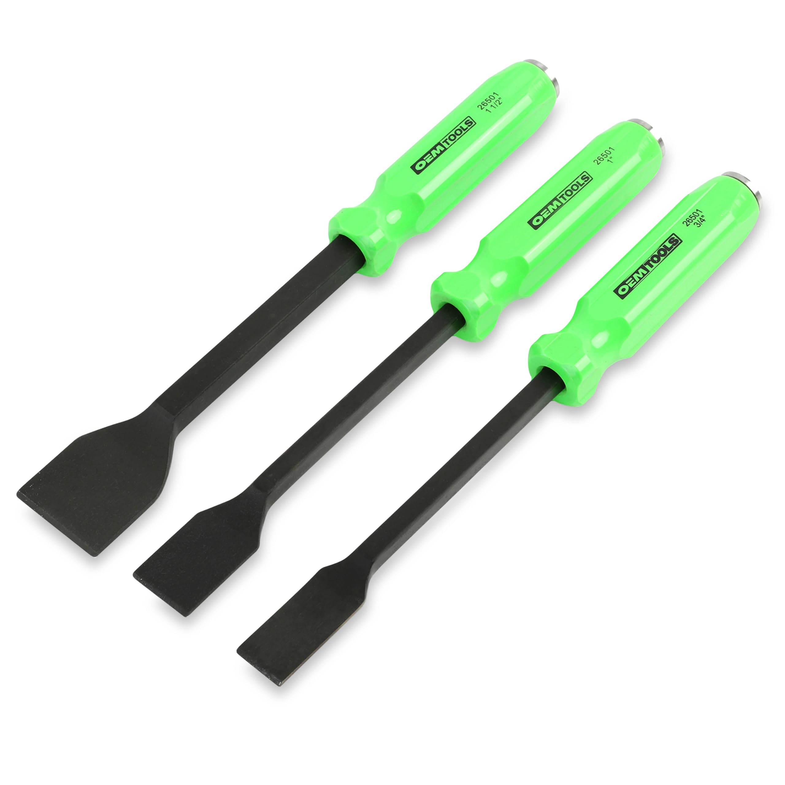 Photo 1 of OEMTOOLS 26501 Gasket Scraper Tool, 3-Piece Automotive Tools for Removing Oil Pan Gasket, Valve Gasket Cover, Cleaning Scraper Set