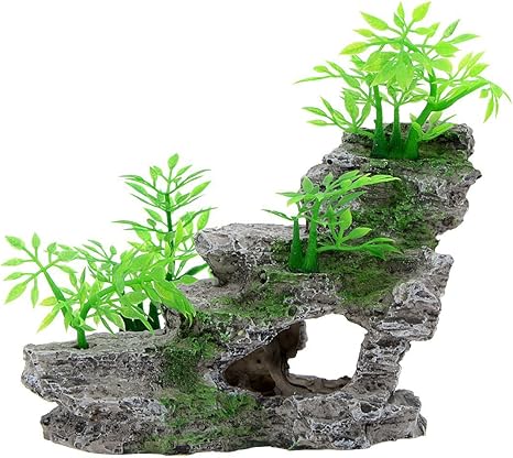 Amazon Com Saim Aquarium Artificial Landscape Stone Cave