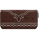 Montana West Boot Stitch Wallet for Women Western Credit Card Holder Womens Wallet MW1341-W022CF