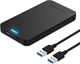 SABRENT 2.5 USB SSD Enclosure UASP Tool-Free Aluminum EC-UASP