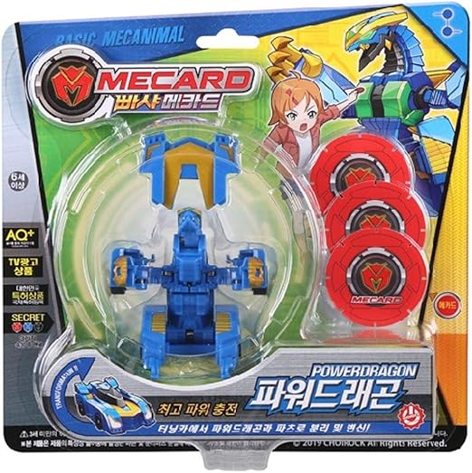 turning mecard dragon