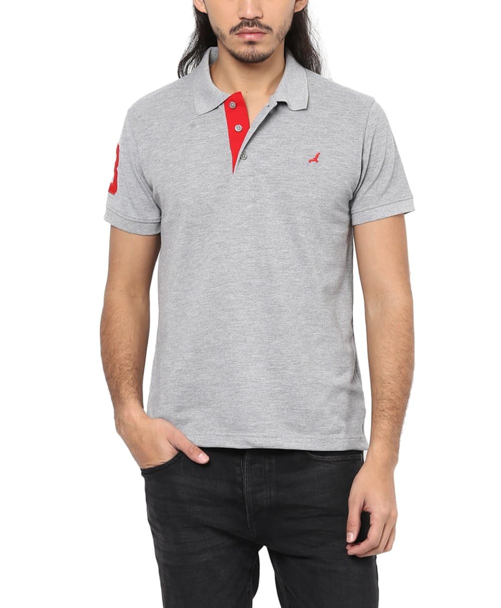 american crew men's poly cotton polo (white)