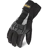 IRONCLAD TUNDRA GLOVES - Rated to 0° Cold, Cold Weather, Insulated, Waterproof Gloves, Safety, Reinforced Hand Protection Gloves Large, Black