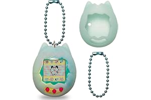JCHPINE Silicone Cover Case for Tamagotchi Original Digital Pet, Protective Sleeve Skin for Original Tamagotchi Electronic Pet Toys Accessories (Only Case) (Blue)