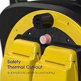 SLx Outdoor Extension Lead 20m 2 Socket Reel IP54 Waterproof UK Plug view 4