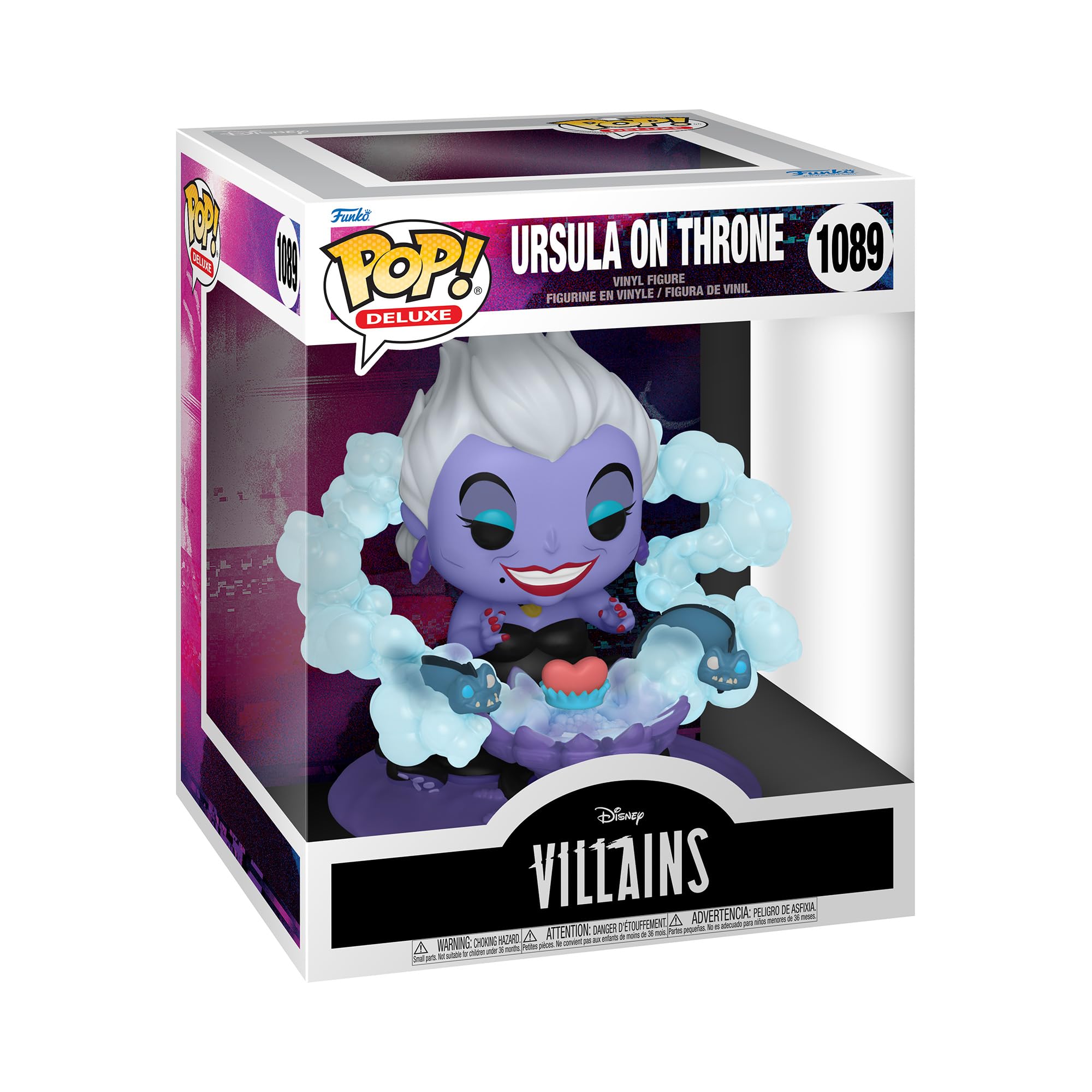 Photo 1 of ***PACKAGING DAMAGED*** Funko Pop! Deluxe: Disney Villains - Ursula on Throne
