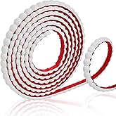 Flexible Peel and Stick Wall Molding – 10ft Adhesive-Backed Decorative Bead Trim for DIY Installation, Idear for Mirror Frames TV Surrounds Cabinet Edging Ceiling Accents Wall Panel Borders Backsplash