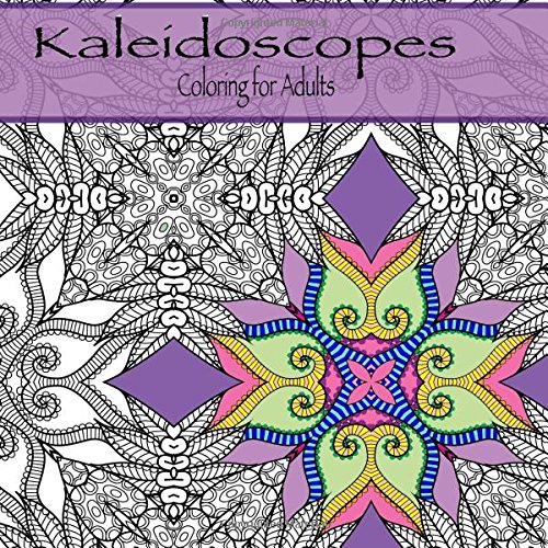 Coloring for Adults Intricate Kaleidoscope patterns (Coloring books