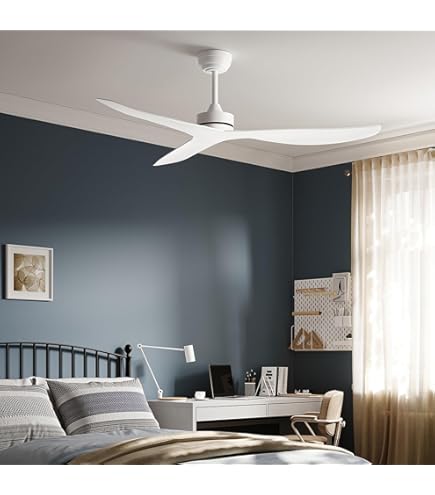 Minka-Aire F833-WH Kewl 52 Inch 3 Blade Ceiling Fan in White