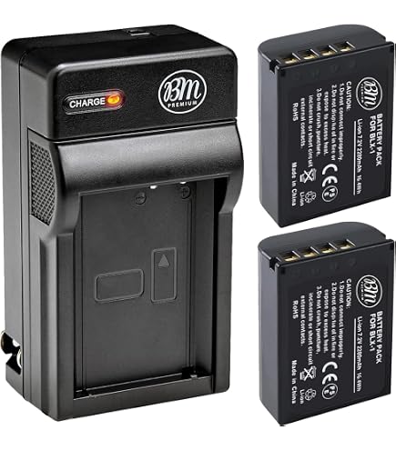 Amazon.com : BM Premium BLX-1 High Capacity Battery and Battery