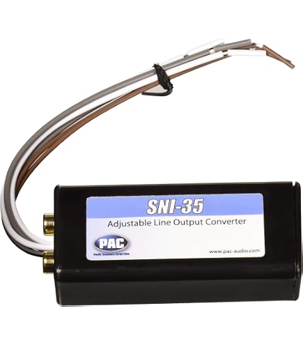 Amazon.com: PAC SNI-15 Speaker Level to Preamp Adapter : Automotive
