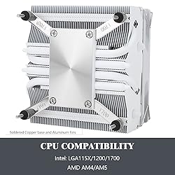 Thermalrlght AXP90-X53 White Low Profile CPU Air
