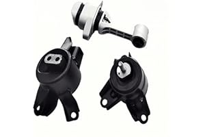YLLHAOYUAN Engine Motor Transmission Mount 3 Kit Compatible with Hyundai Accent 2012-2017 Veloster/Kia Rio/Forte 1.6L/El-an-tra 2011-2016/Coupe 2014 1.8L 9797 9758 9761 A71004 A71029 A71020