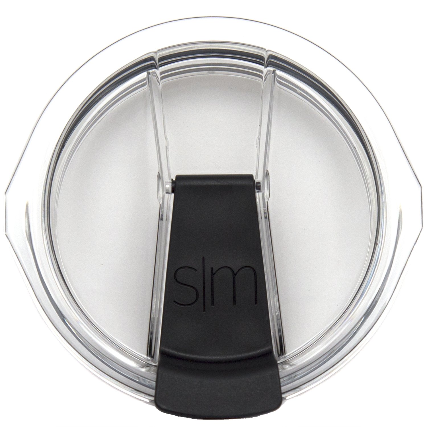 Simple Modern Insulated Cruiser Tumbler Accessory for Travel Mug Coffee Cup, 32oz Slim Flip Lid, Clear