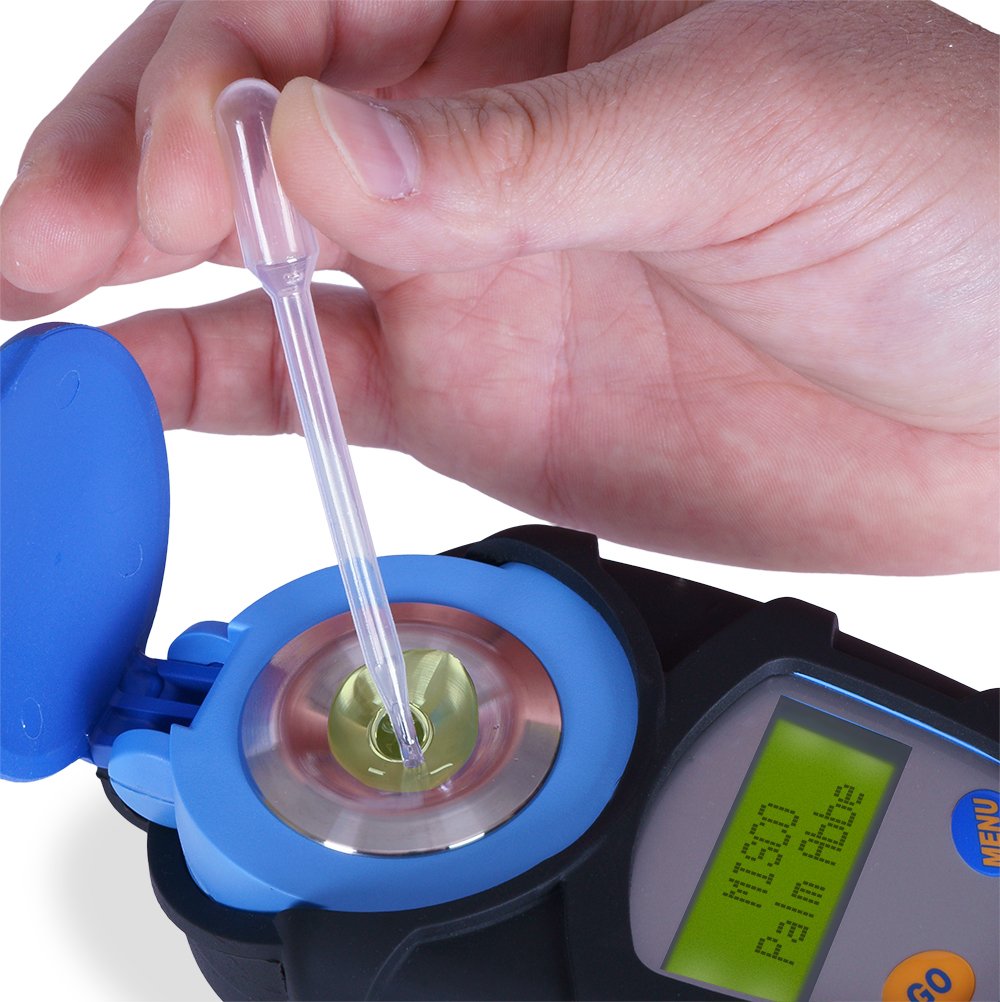 Specific Gravity Salinity MISCO AQUARH2O Palm Abbe Digital Handheld