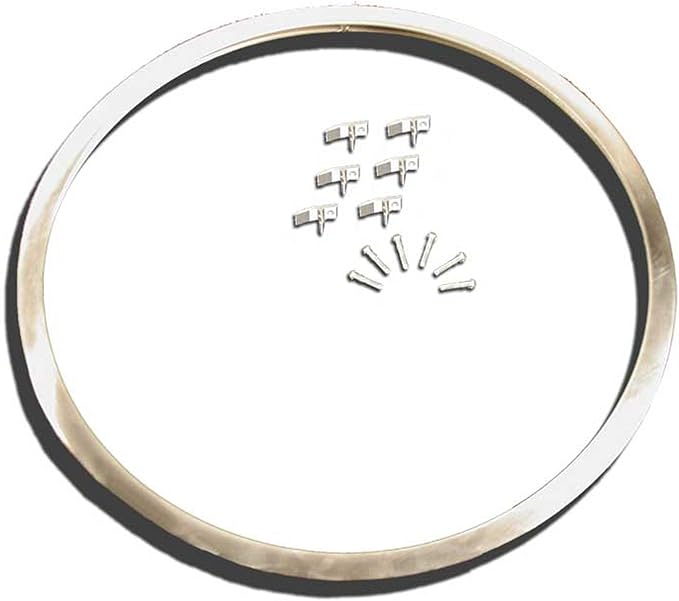 VANCE Stainless Steel Sink Frame (Hudee Rim) for 18 inch Round sink