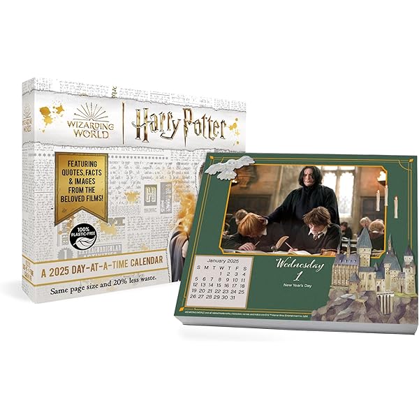2024 Harry Potter Day-at-a-Time Box Calendar: Trends International