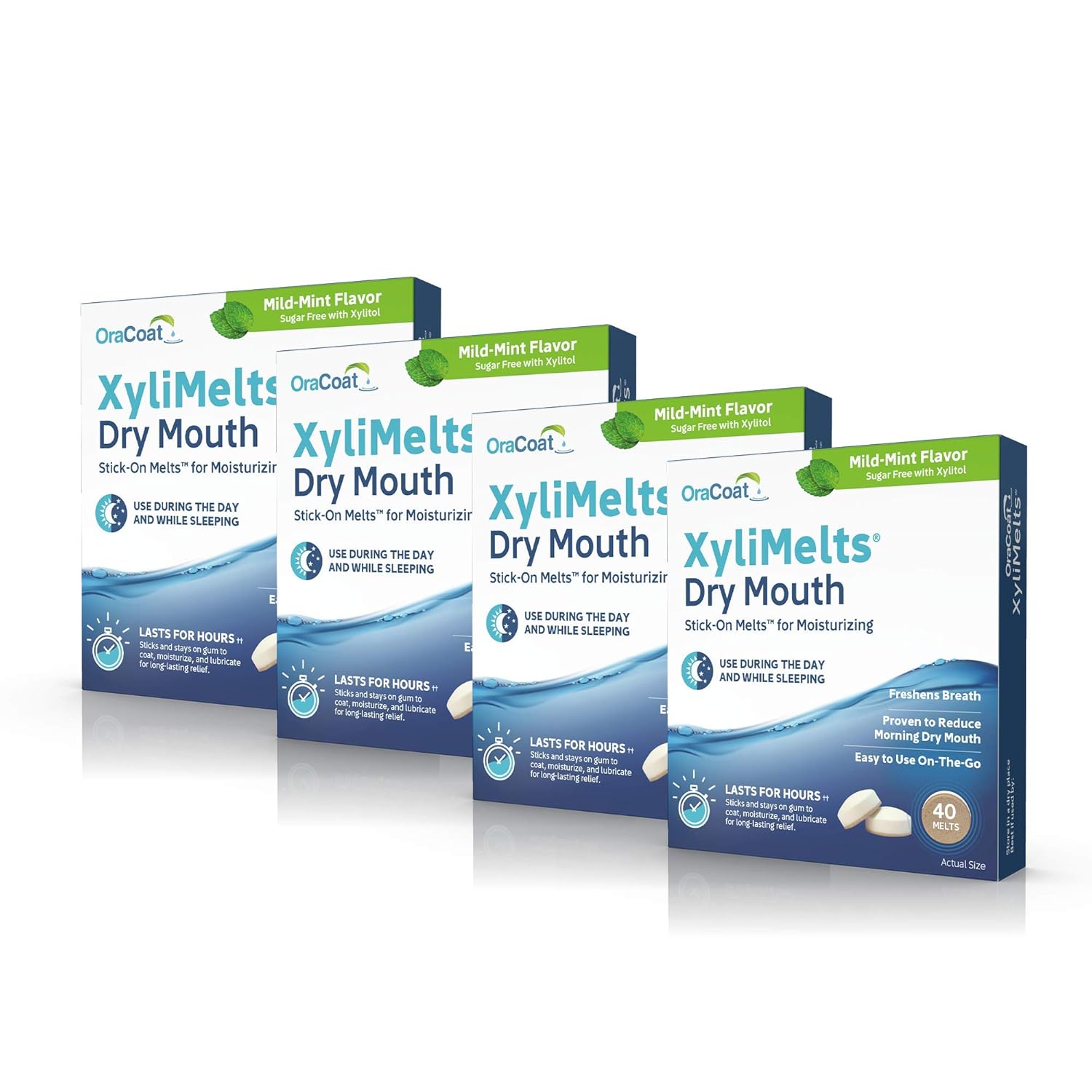Oracoat Xylimelts Mild Mint Flavor: Beauty
