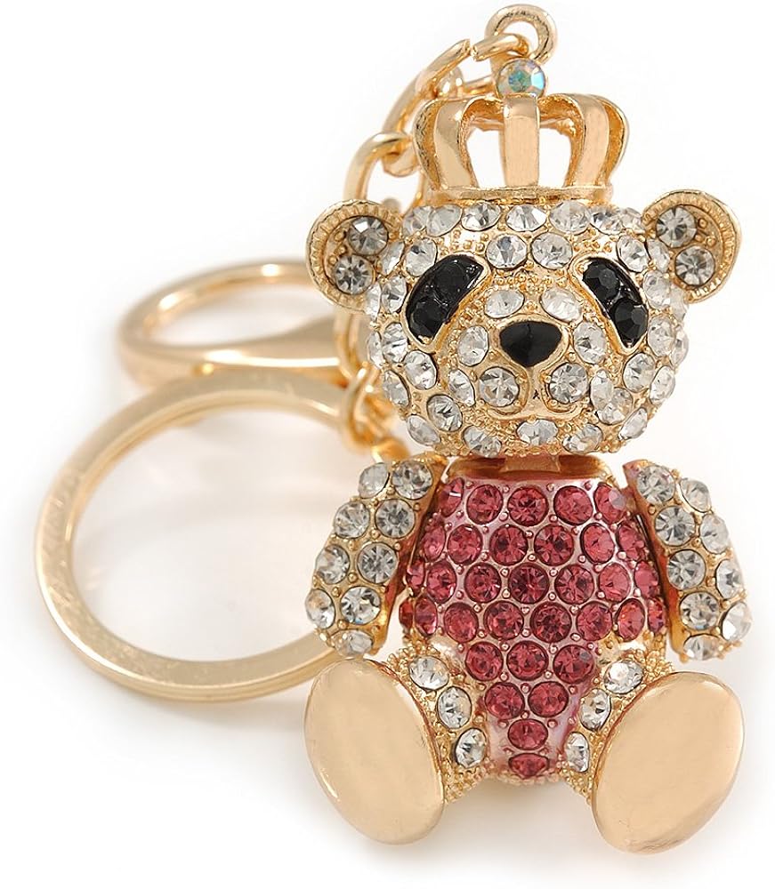 cute teddy bear keychain