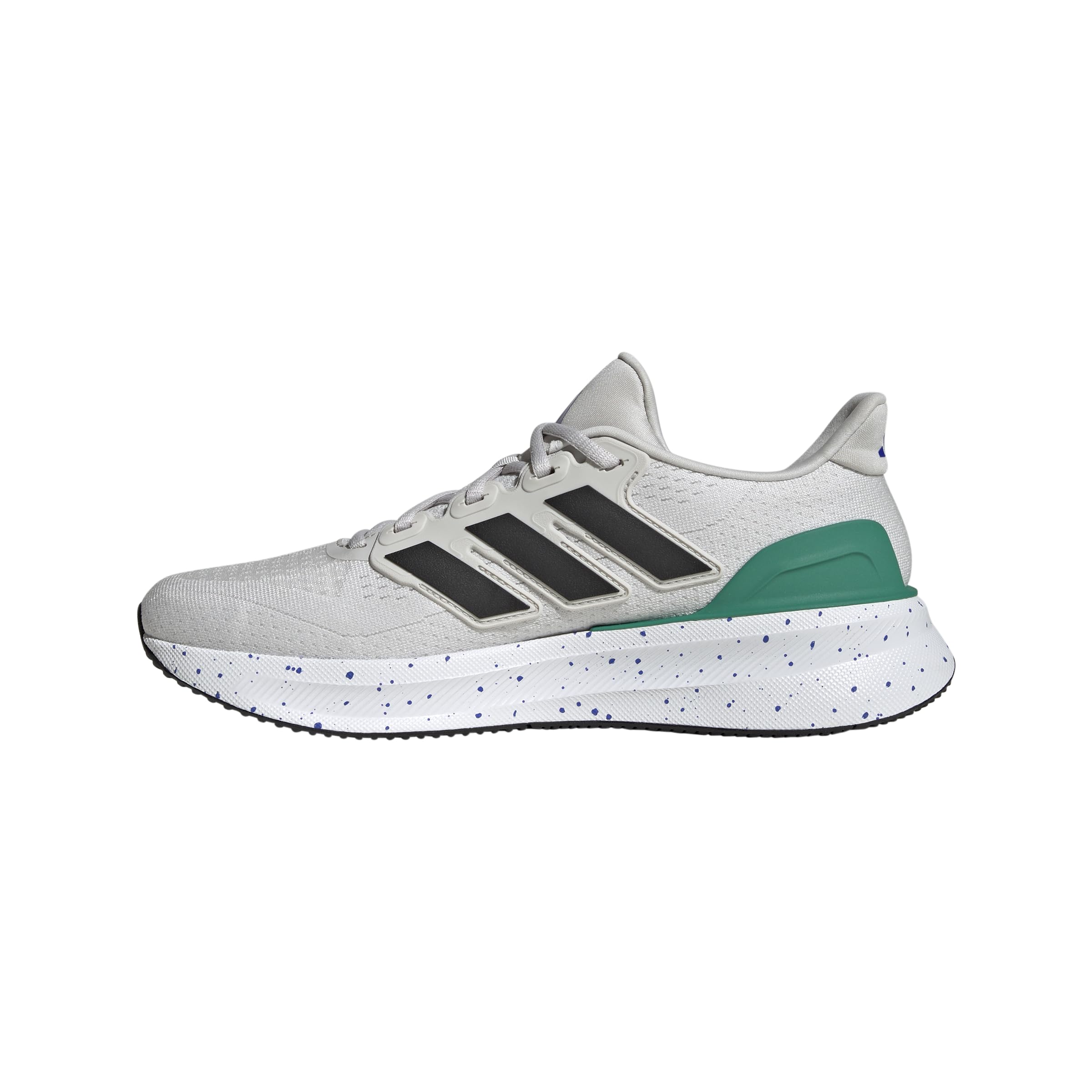 Adidas Mens Ultrabounce 5 Running, Grey/Black/Court Green, 8 Image