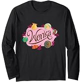 Wonka - Logo &amp; Candy Long Sleeve T-Shirt
