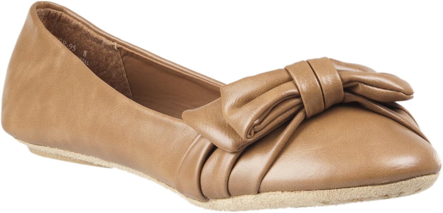 bamboo pointed toe flats