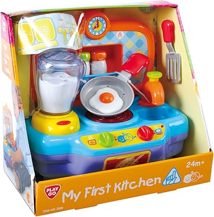 PlayGo 2586 - Cocina de juguete mini (funciona con pilas): Amazon.es: Juguetes y juegos