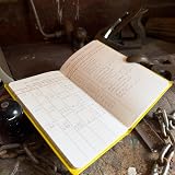 Exacompta Chartwell Casebound Survey Book 192x120mm Yellow UK Made view 7