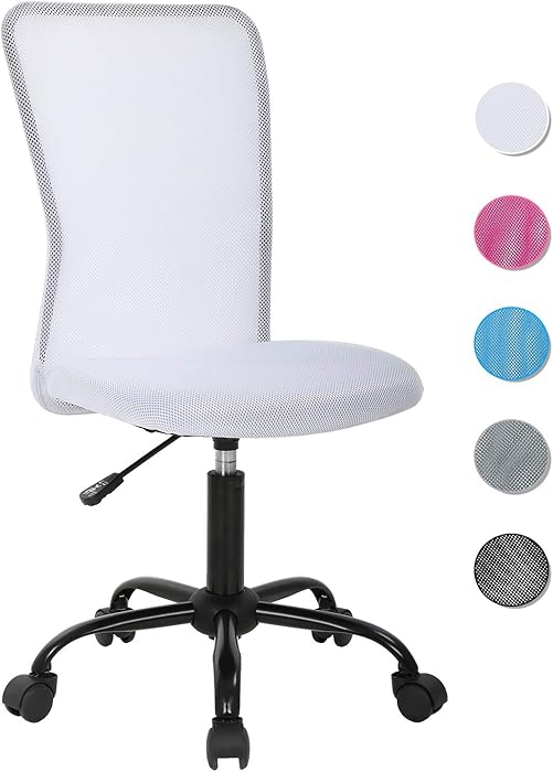 Top 10 Armless Adjustable Lumbar Office Chairs With Wheels
