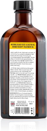 Nature Spell Black Seed & Castor Oil Blend for Hair 150ml Pre-Diluted view 6