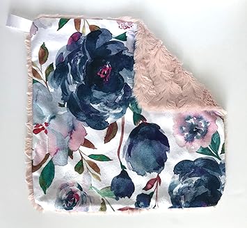 floral baby blanket