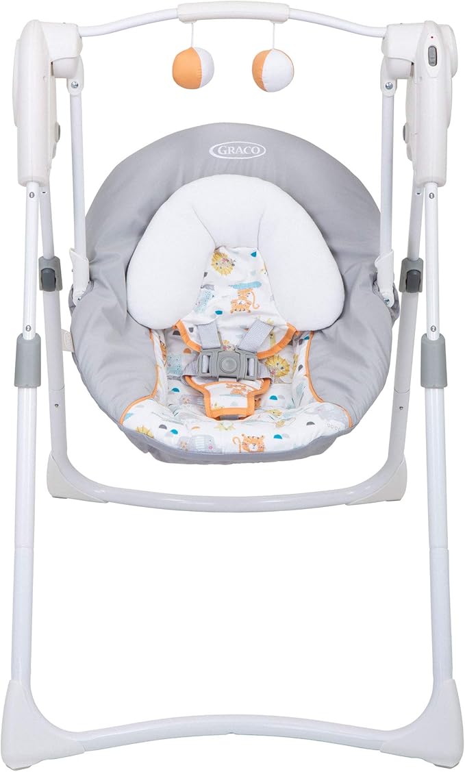 graco slim spaces swing instructions