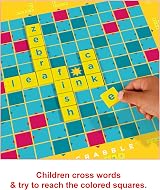 Mattel Scrabble Junior English Version Family Word Game 2-4 Players 6-10 view 5
