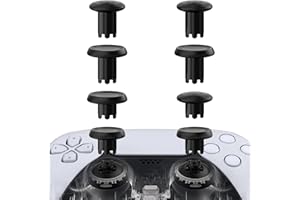 eXtremeRate ThumbsGear V3 Interchangeable Ergonomic Thumbsticks for PS5 Controller, Replacement Analog Thumb Sticks for PS4 C