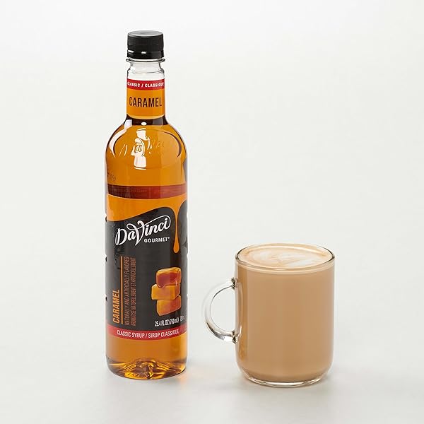 DAVINCI GOURMET CLASSIC CARAMEL SYRUP, 25.4 FLUID OUNCES (PACK OF 1)
