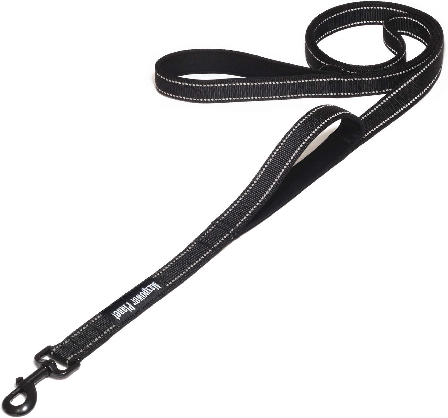 Maxpower Planet 6 Feet Dog Leash with Double Padded Handle, Heavy Duty, Reflective - Leashes for Medium and Large Dogs