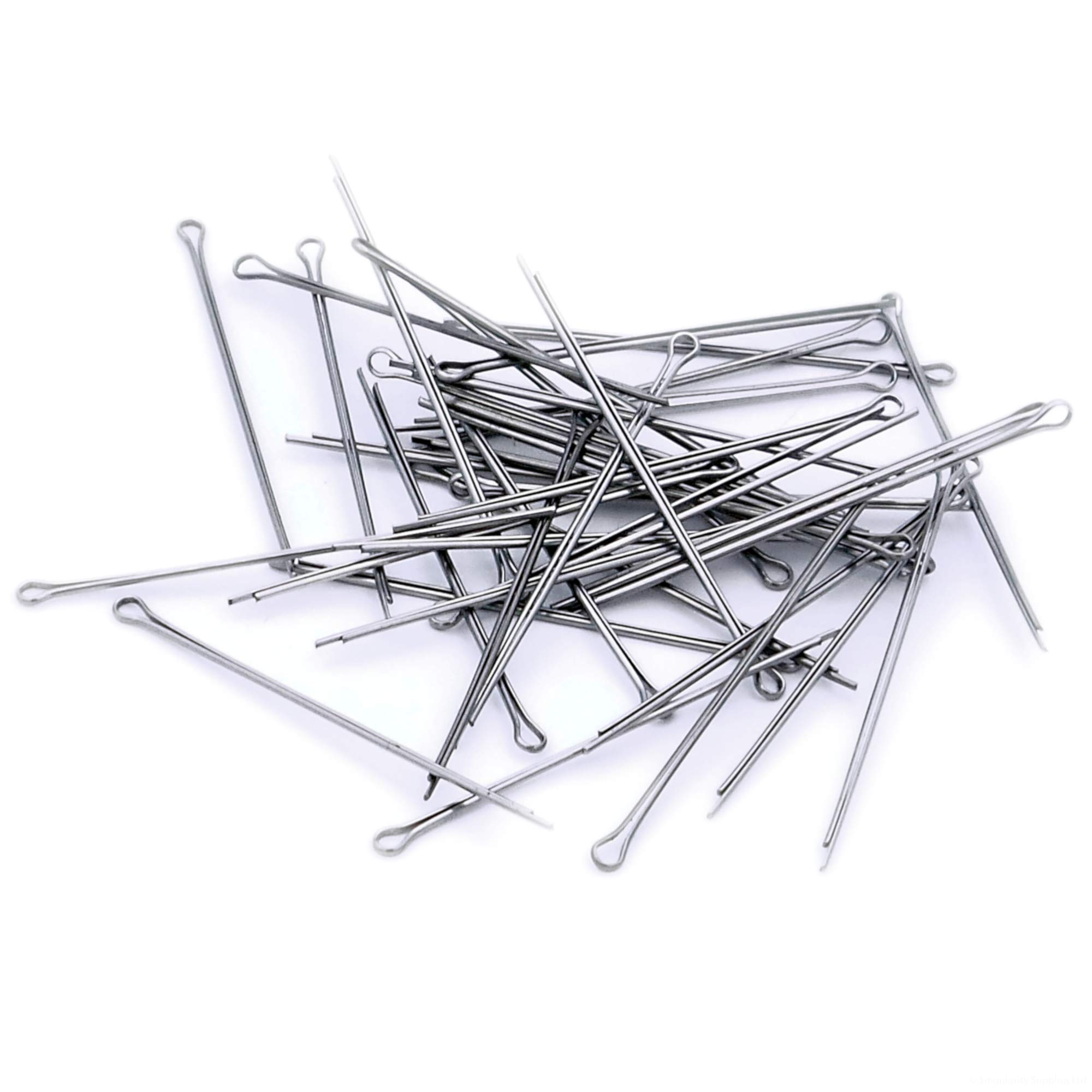 M1.2 (1.2mm x 25mm) Split Cotter Pin - Stainless Steel (A2) (Pack of 40)
