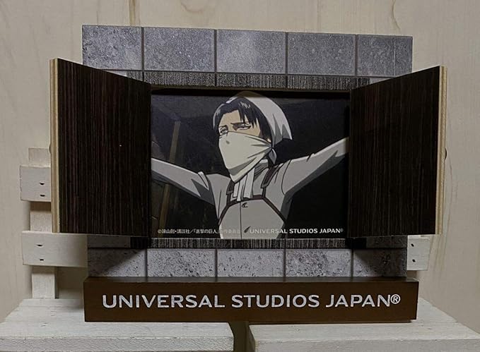 Amazon Co Jp Usj Attack On Titan Levi Photo Stand Cleaning Small Window Cool Japan Hobby