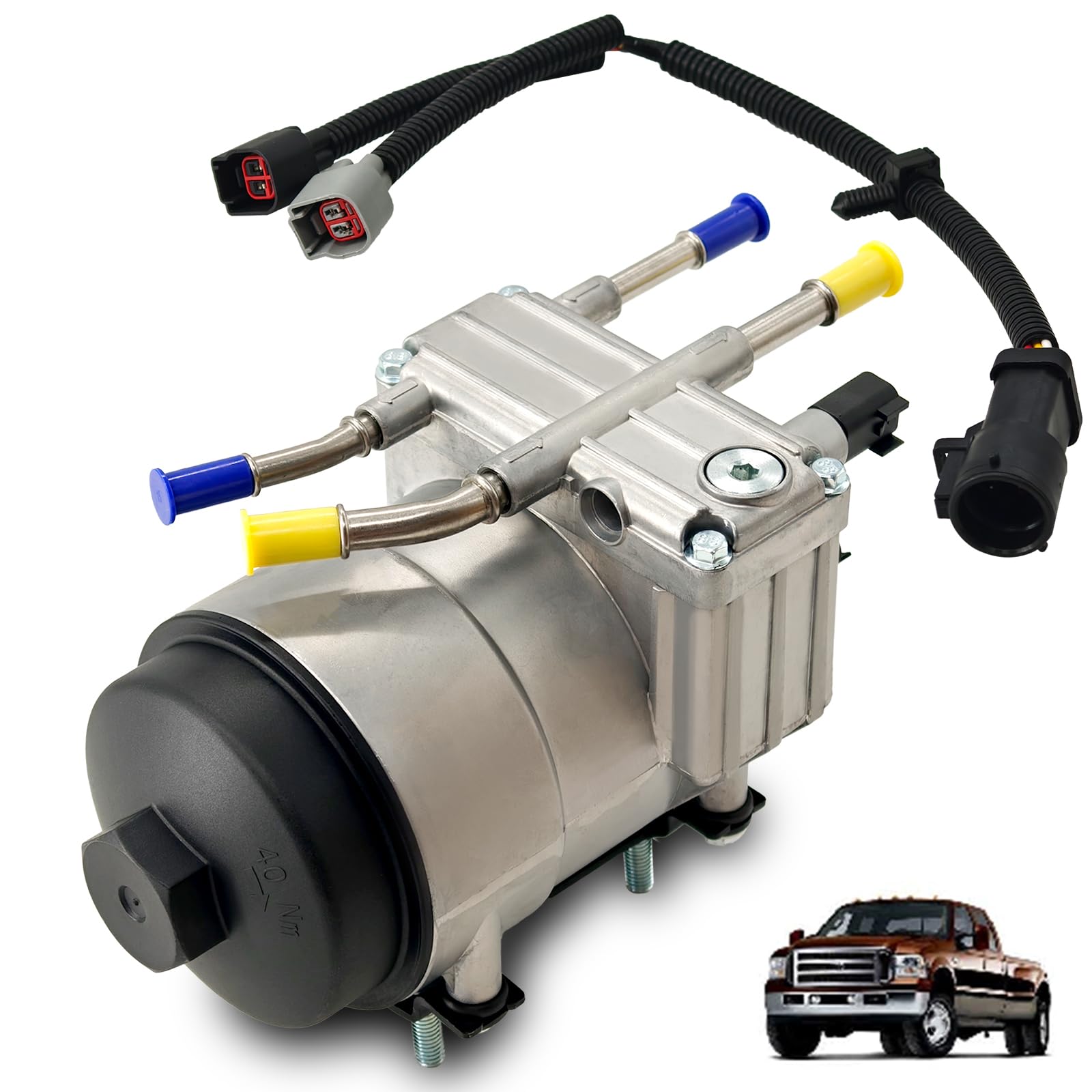 Photo 1 of 6C3Z-9G282-C Diesel Fuel Pump Assembly Fit for 2003 2004 2005 2006 2007 Ford F250 F350 F450 F550 SUPER DUTY Excursion 6.0 V8 Replace# 6C3Z9G282C PFB101