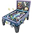 JTBBOY Pinball Machine Building Blocks Set - Creative DIY Construction Toy with Small Parts, Ideal Home Decor Gifts for Christmas, Birthday, Valentine's Day
